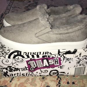 NWT Brash Fur Slip-On